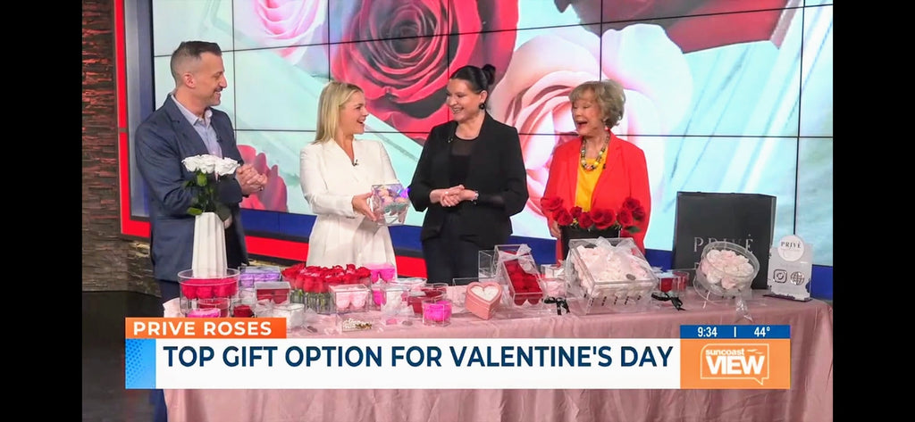 Privé Roses Featured on Suncoast View: The Perfect Valentine's Day Flowers in Sarasota