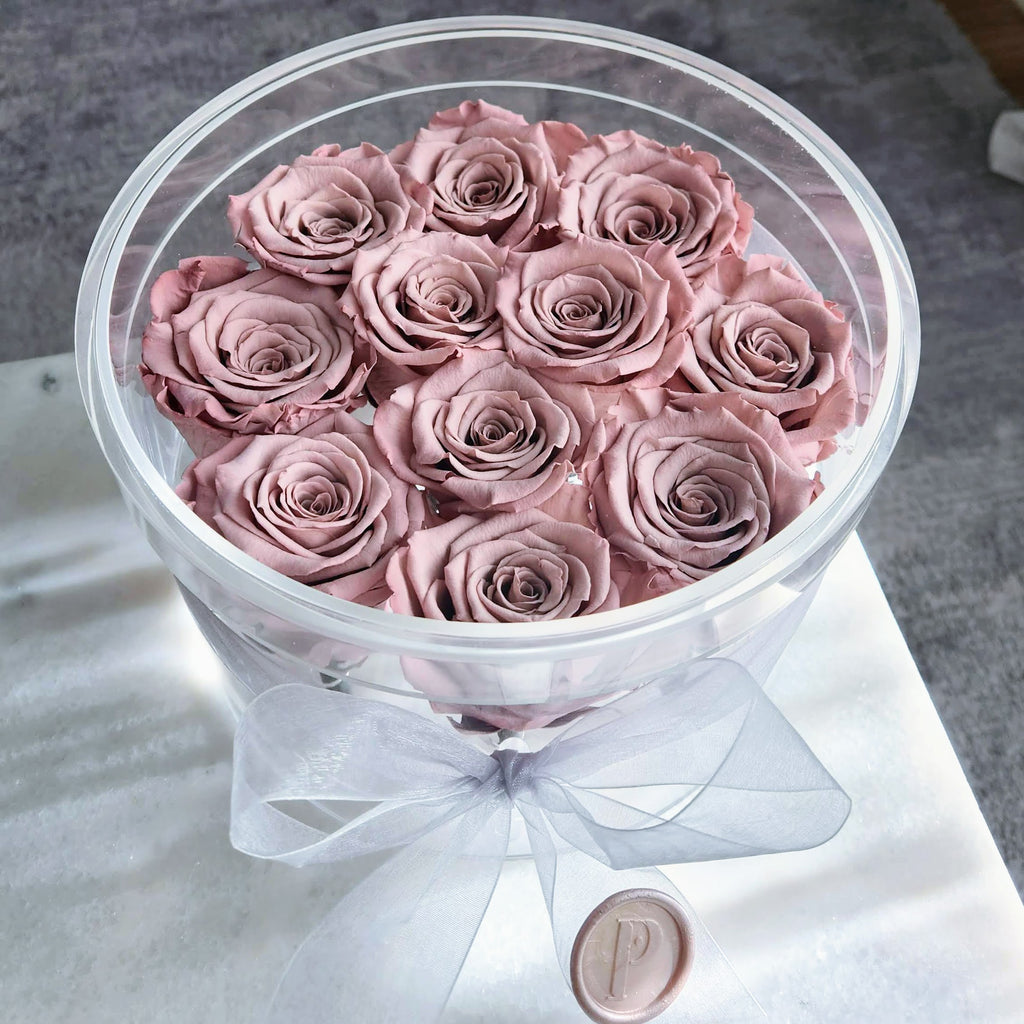 The Arden Preserved | Roses in a Round Box that Last a Year