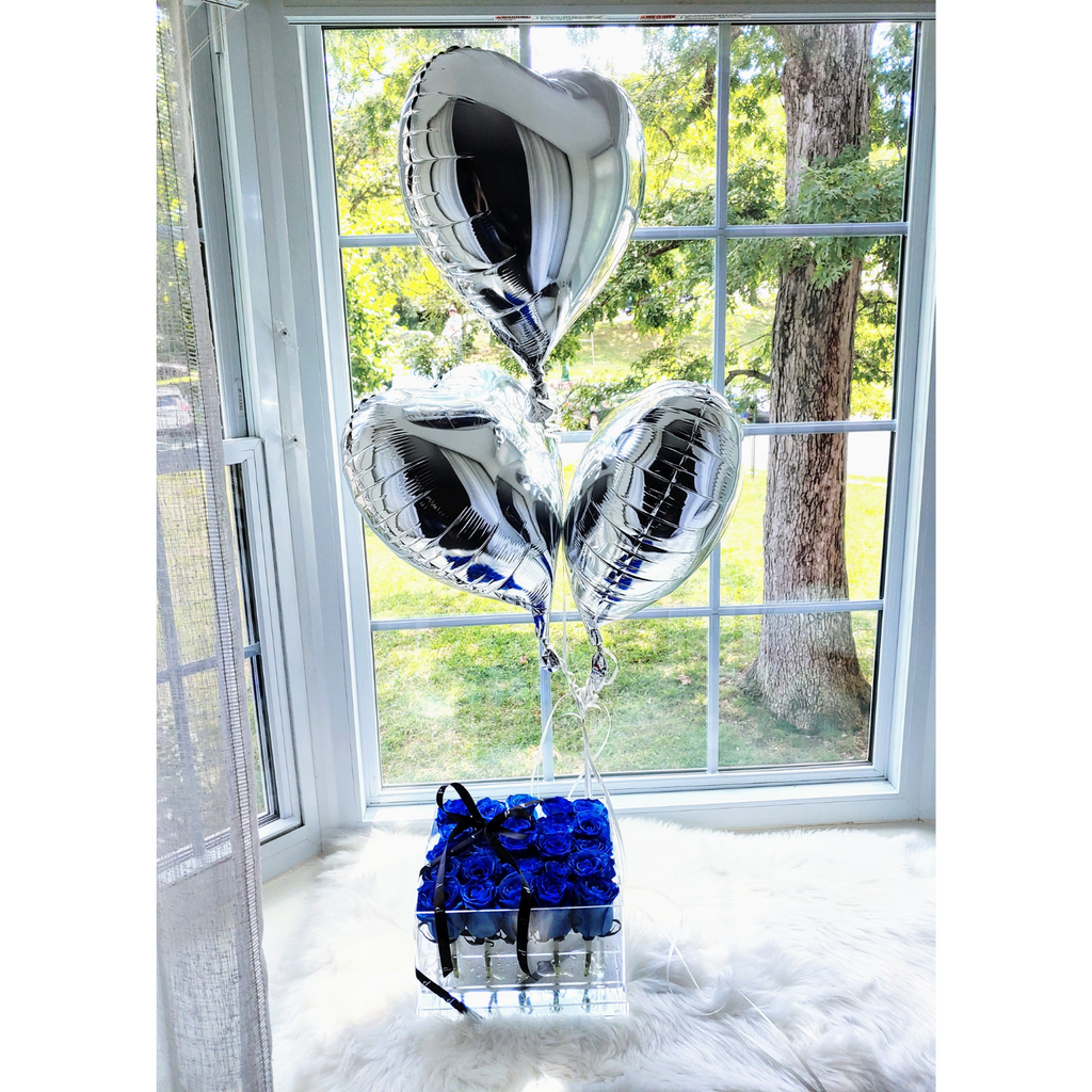 18" Heart-Shaped Balloon Bouquets