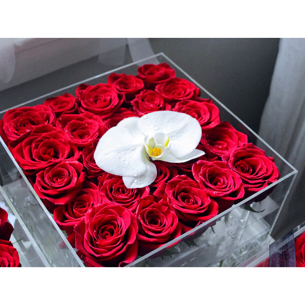 The Saint | Beautiful Fresh-Cut Roses and Orchid