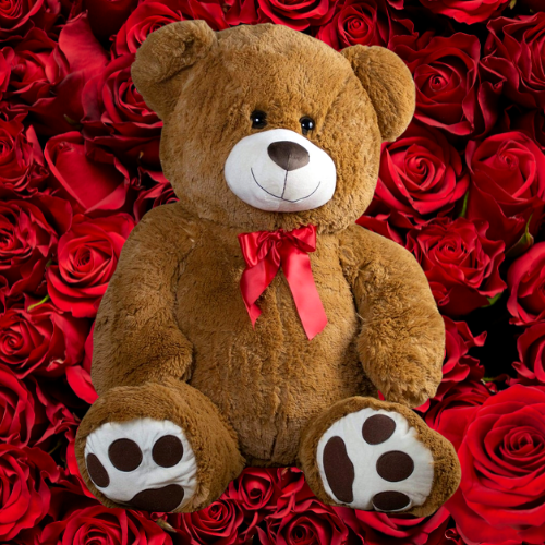 The Sweet 44" Tall & Soft "Bearnardo Rosenbeary"